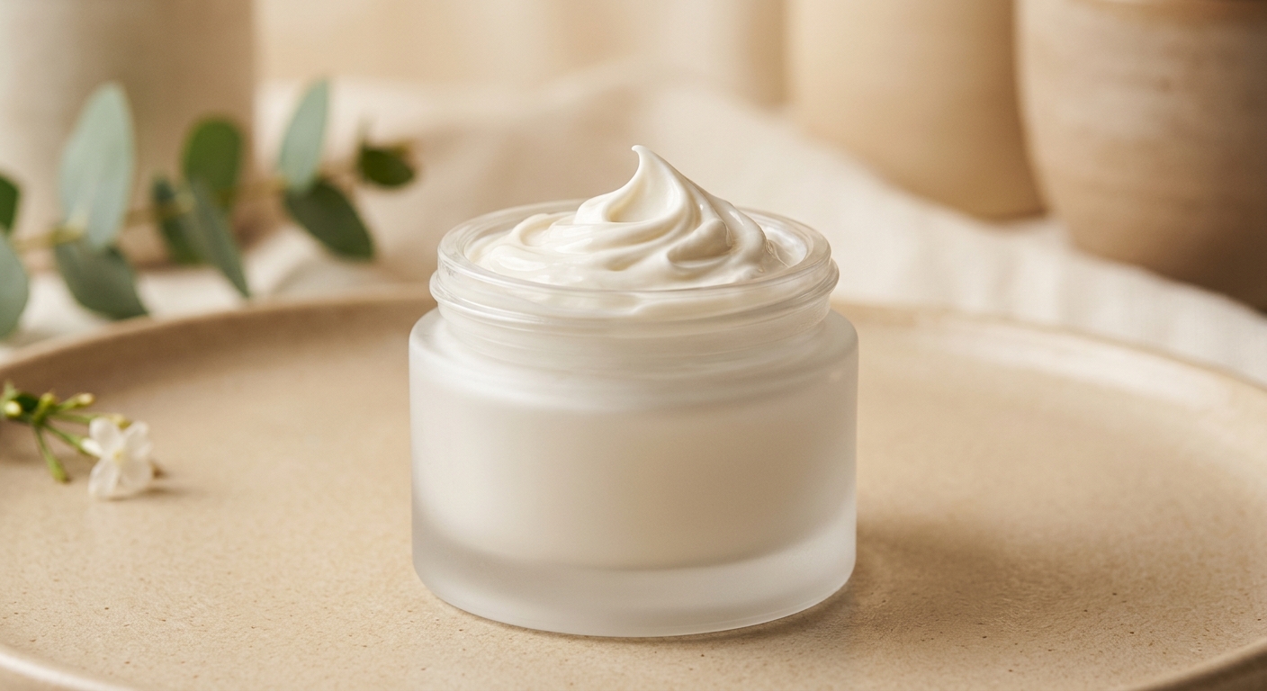 Rich moisturiser texture